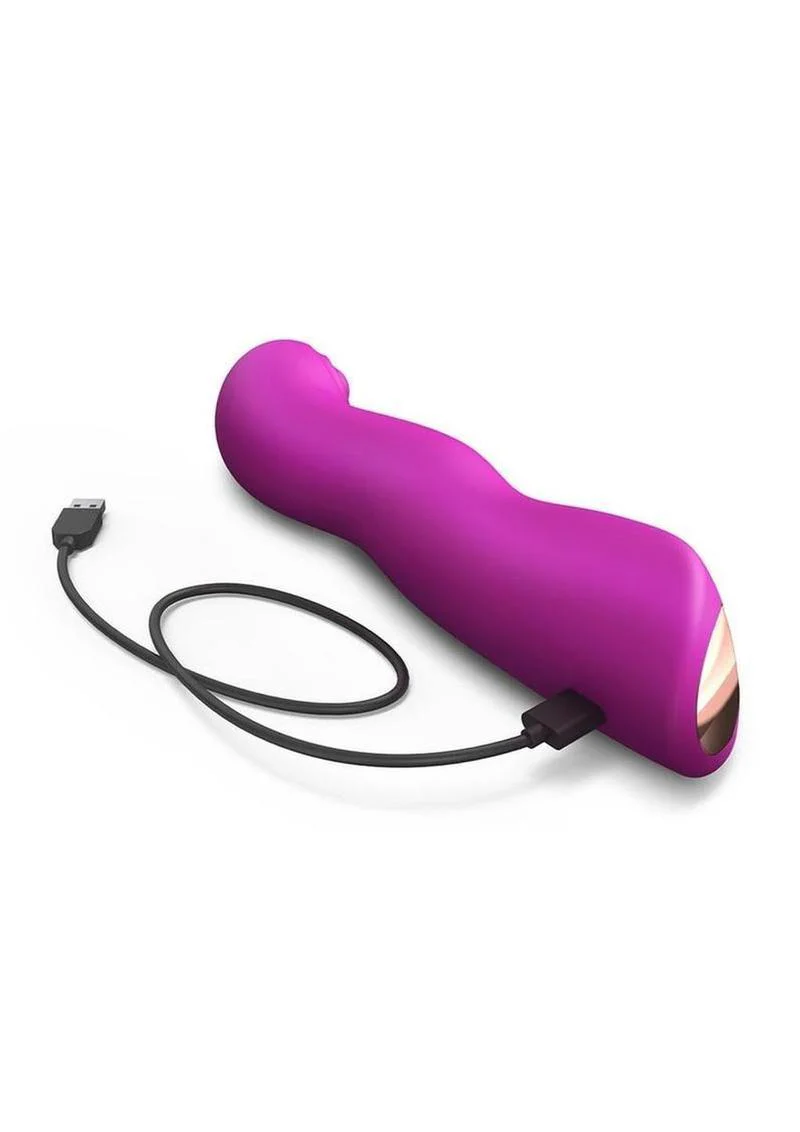 Swap Rechargeable Silicone Vibrator - Sweet Orchid - Image 4
