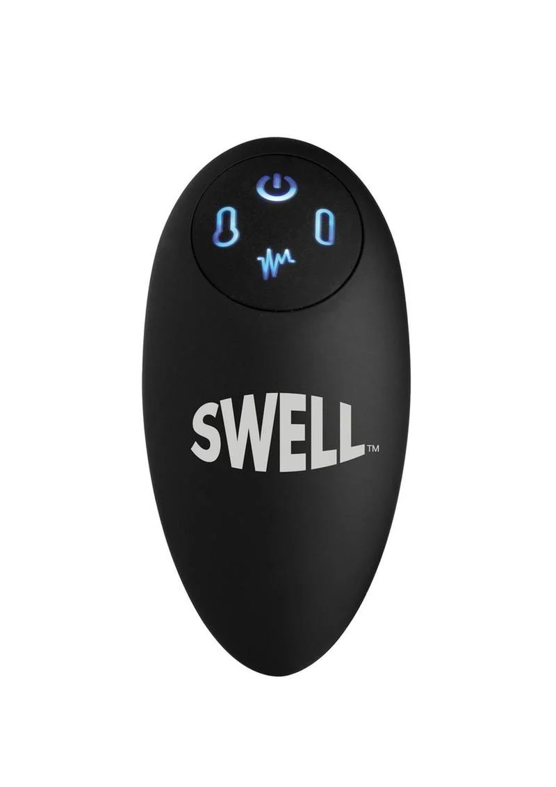 Swell Inflatable Rechargeable Silicone Vibrating Missile Anal Plug - Image 3