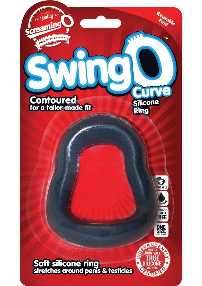Swingo Curve Silicone Cock Ring - Image 6