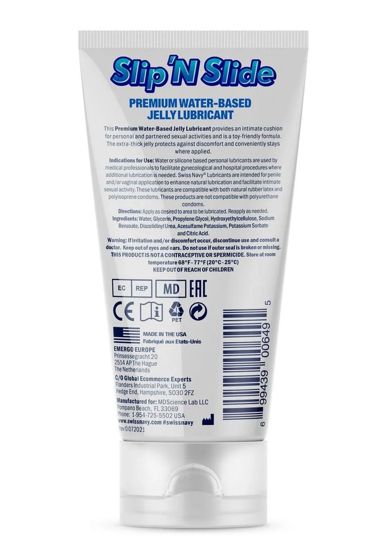 Swiss Navy Slip'n Slide Premium Jelly Lubricant - Image 3