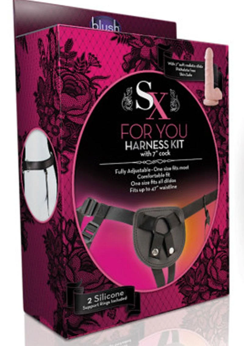 Sx For You Harness Kit with Silicone Dildo - Image 2