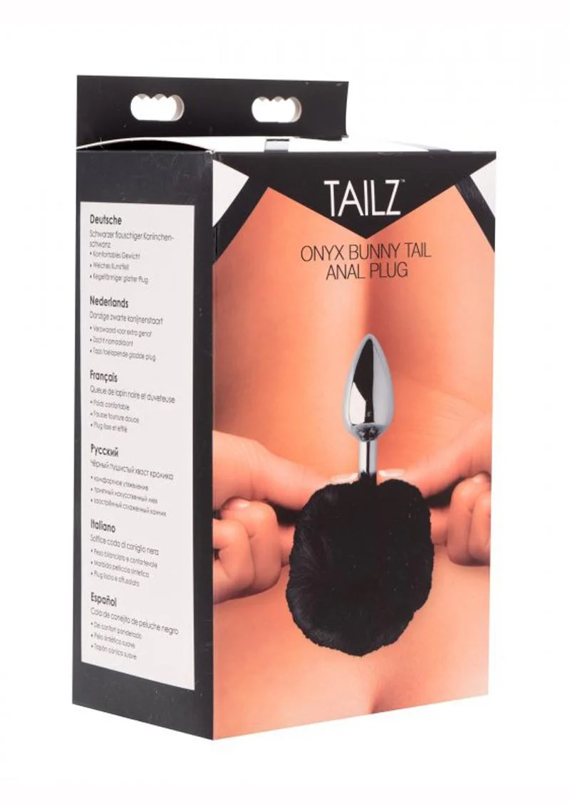 Tailz Onyx Bunny Tail Anal Plug - Image 2