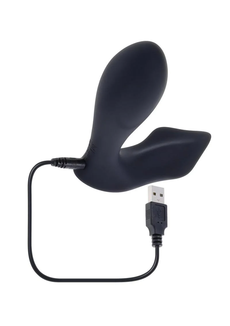 Take Me Out Rechargeable Silicone Dual Vibrator with Remote - Image 4