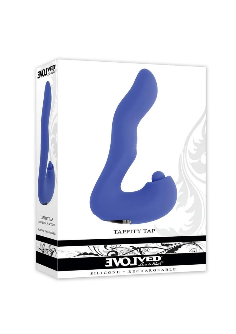 Tappity Tap Rechargeable Silicone Vibrator - Image 2