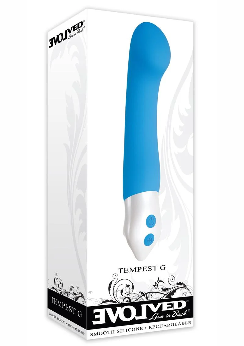 Tempest G Rechargeable Smooth Silicone G-Spot Vibrator - Image 2