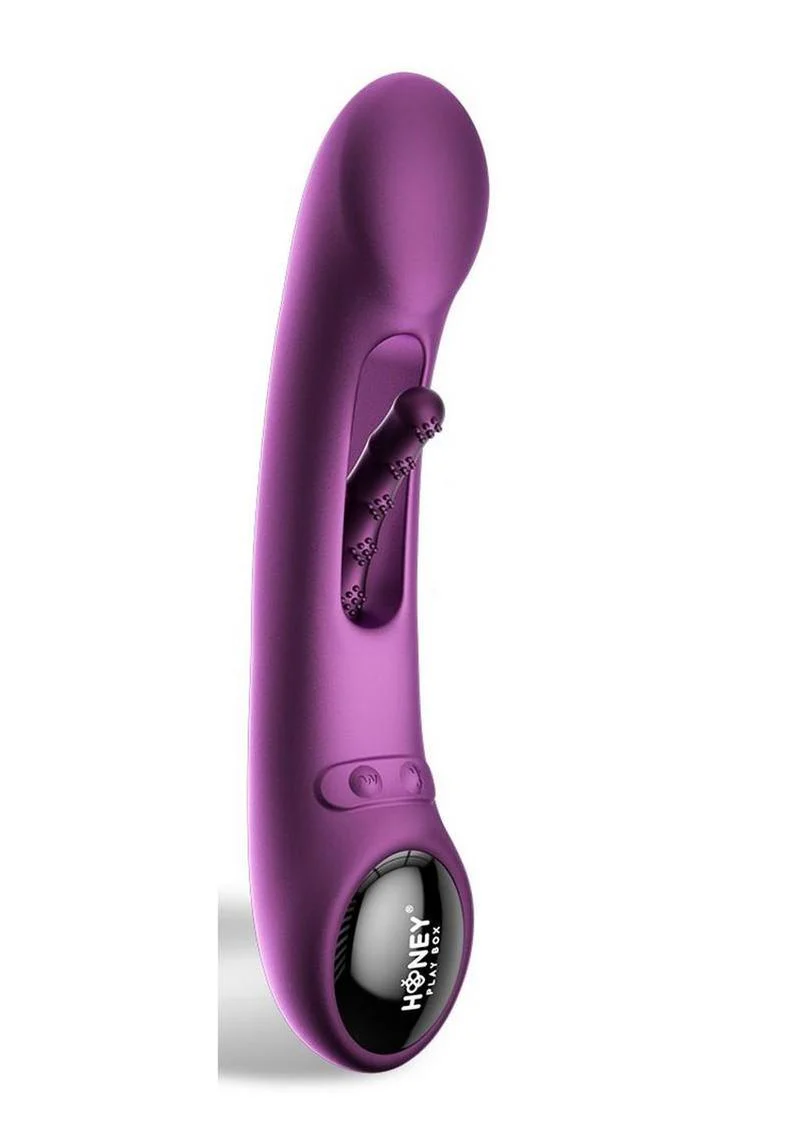 Tempo Pressure Sensing App Controlled Kinky Finger Tapping Rechargeable Silicone G-Spot Vibrator - Image 6