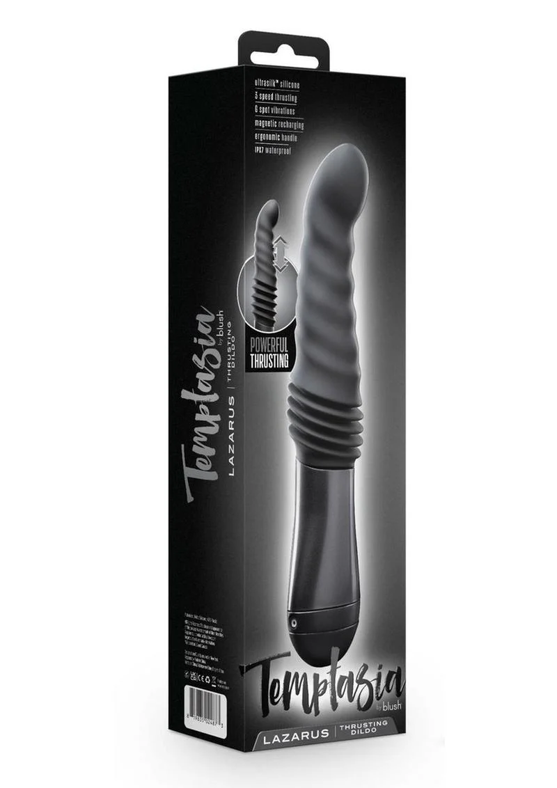 Temptasia Lazarus Rechargeable Silicone Thrusting Dildo - Image 2