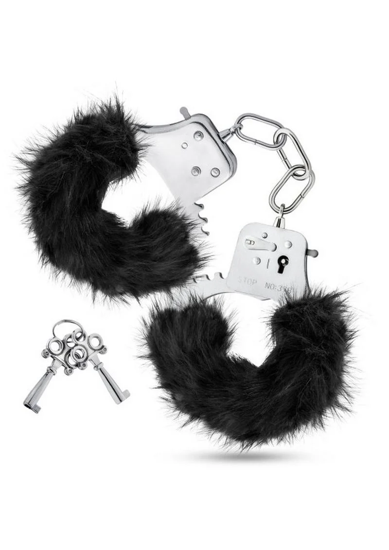 Temptasia Plush Fur Cuffs - Image 5