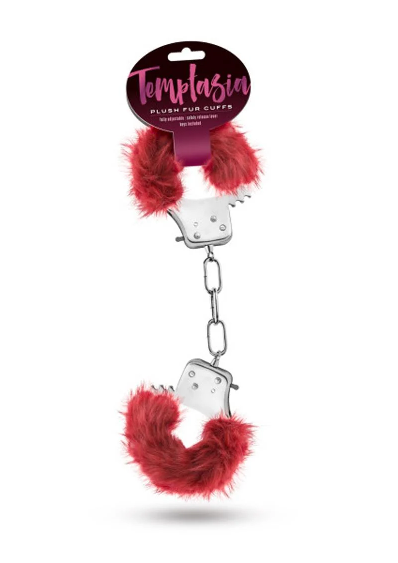 Temptasia Plush Fur Cuffs - Image 7