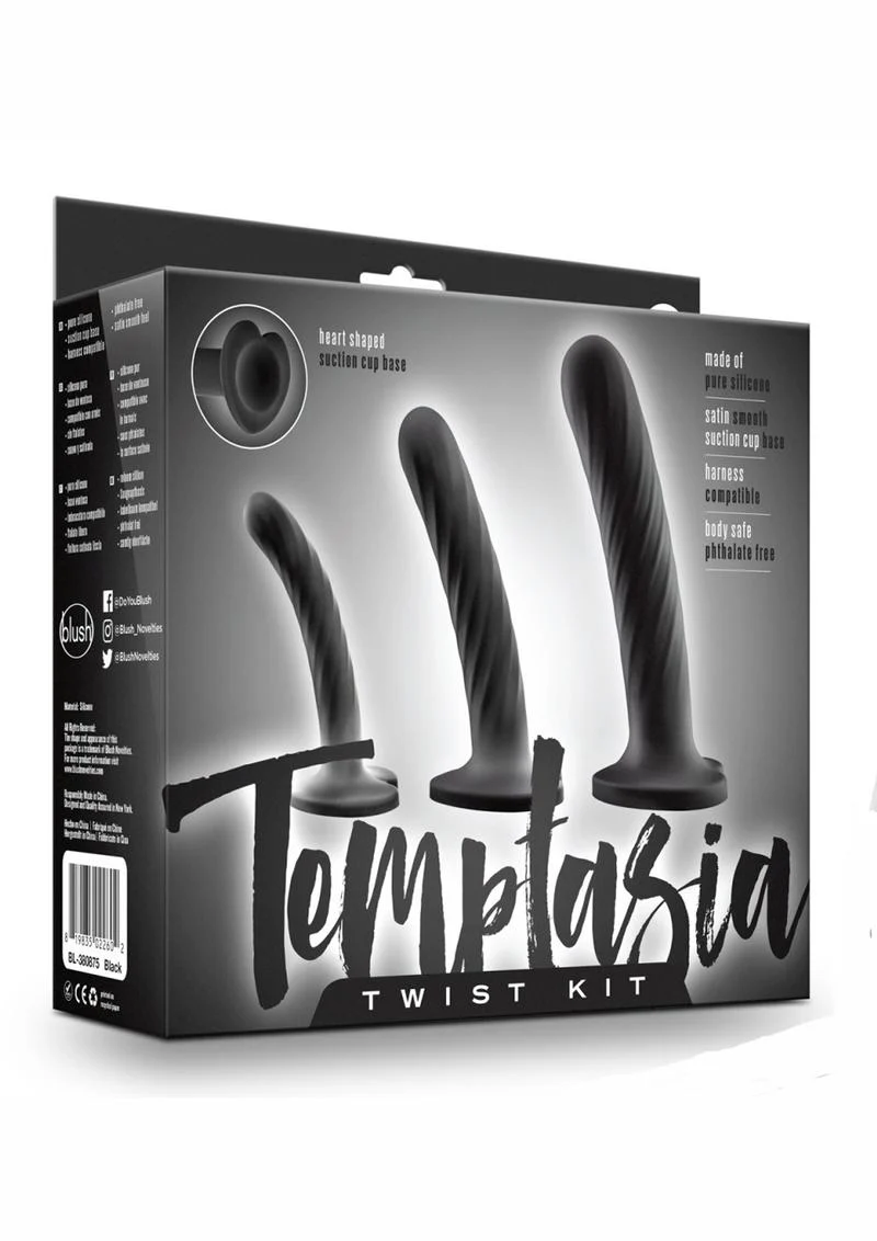 Temptasia Twist Silicone Dildo Kit - Image 2