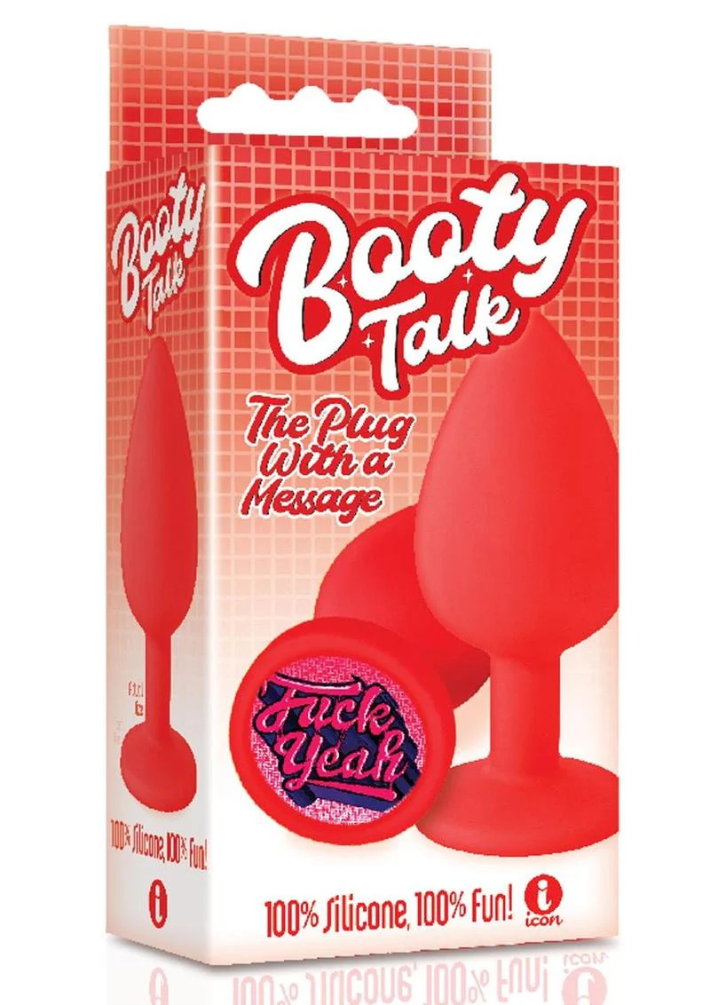 The 9's - Booty Talk Silicone Butt Plug F Yeah - Image 2