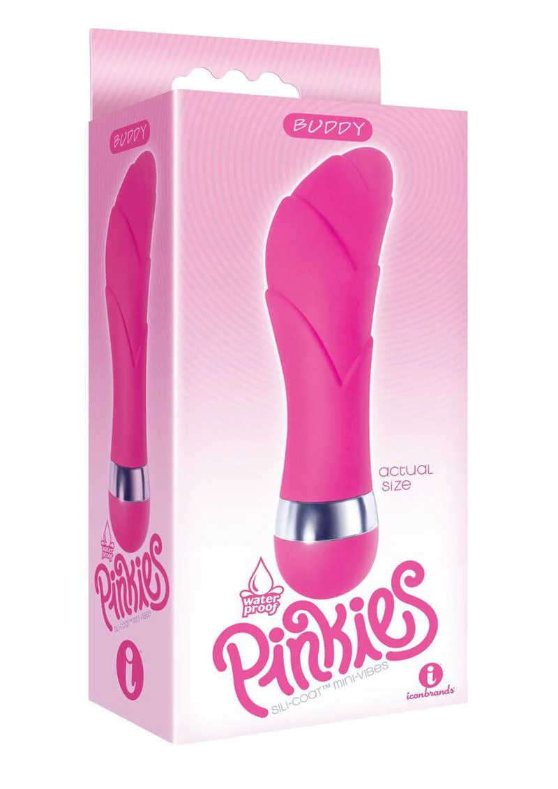 The 9's - Pinkies, Buddy Silicone Mini Vibrator - Image 2