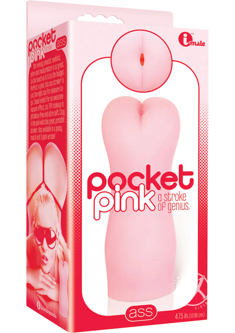 The 9's - Pocket Pink Mini Ass Masturbator - Image 2