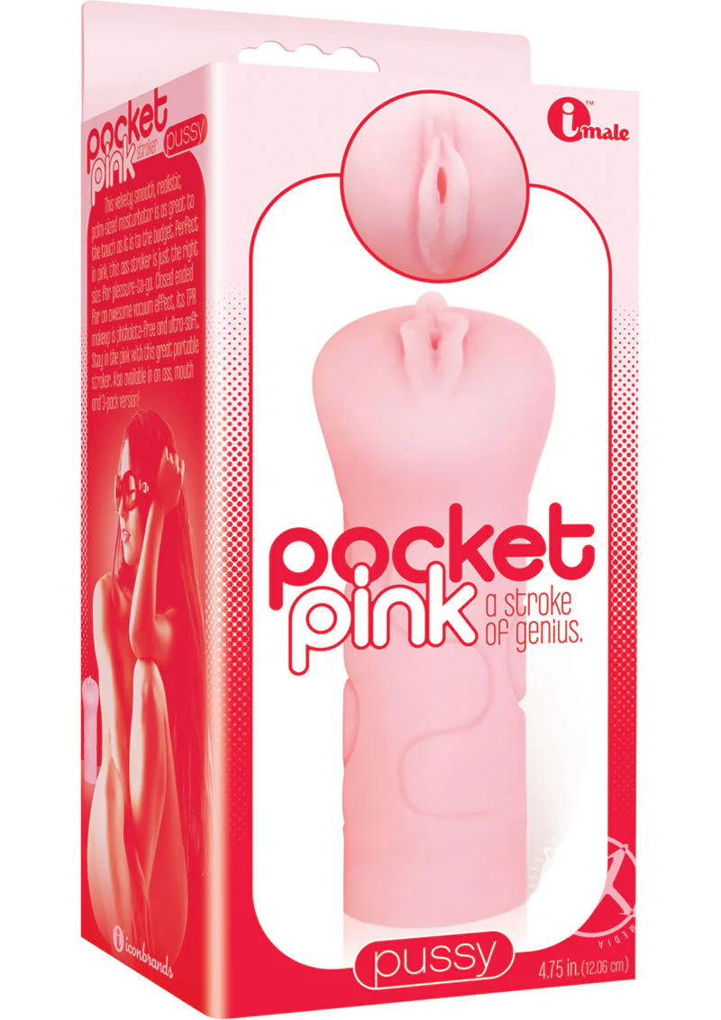 The 9's - Pocket Pink Mini Pussy Masturbator - Image 2