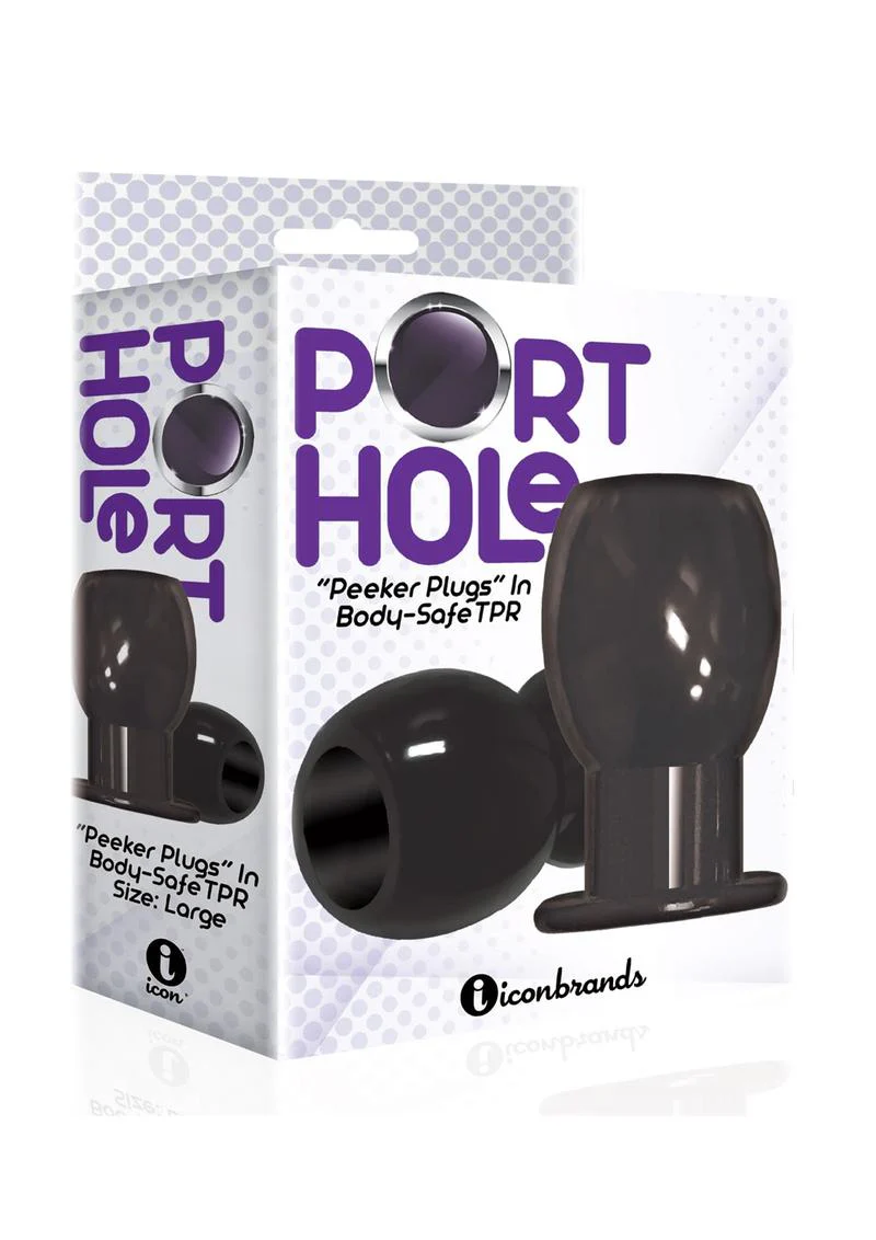 The 9's - Port Hole Hollow Butt Plug - Image 2