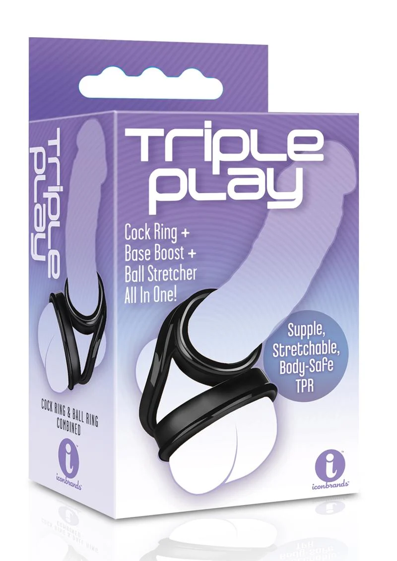 The 9's - Triple Play Cock Ring - Image 2