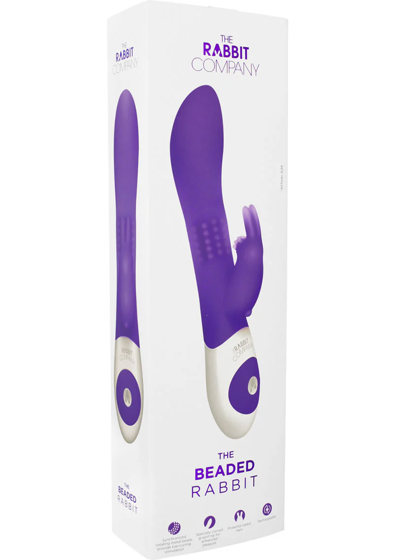 The Beaded Rabbit Rechargeable Silicone G-Spot Vibrator - Image 3