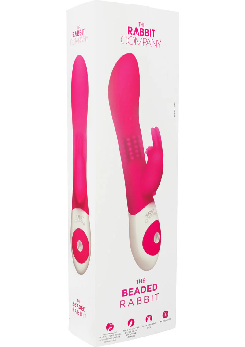 The Beaded Rabbit Rechargeable Silicone G-Spot Vibrator - Image 7