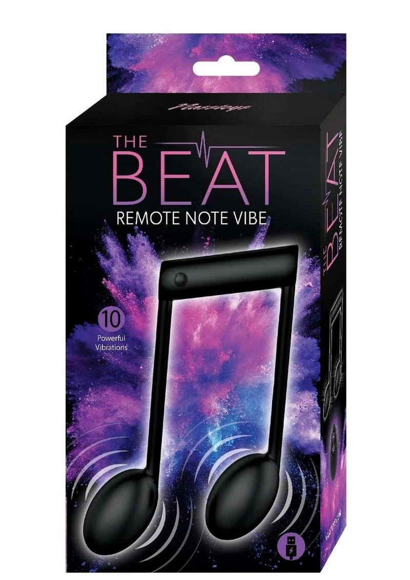 The Beat Rechargeable Silicone Note Vibrator - Image 3