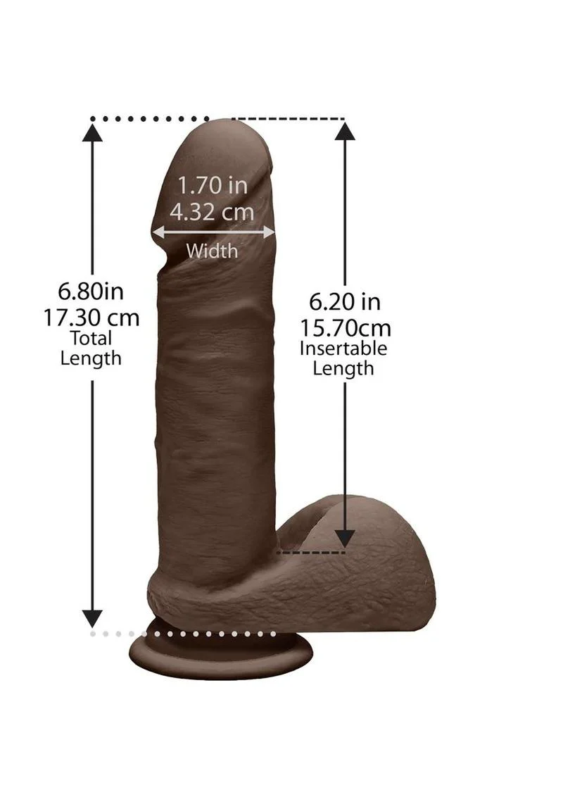 The D Perfect D Ultraskyn Dildo with Balls - Image 8