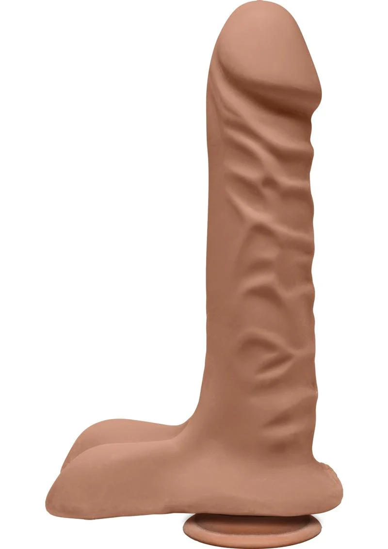 The D Super D Ultraskyn Dildo with Balls - Image 3