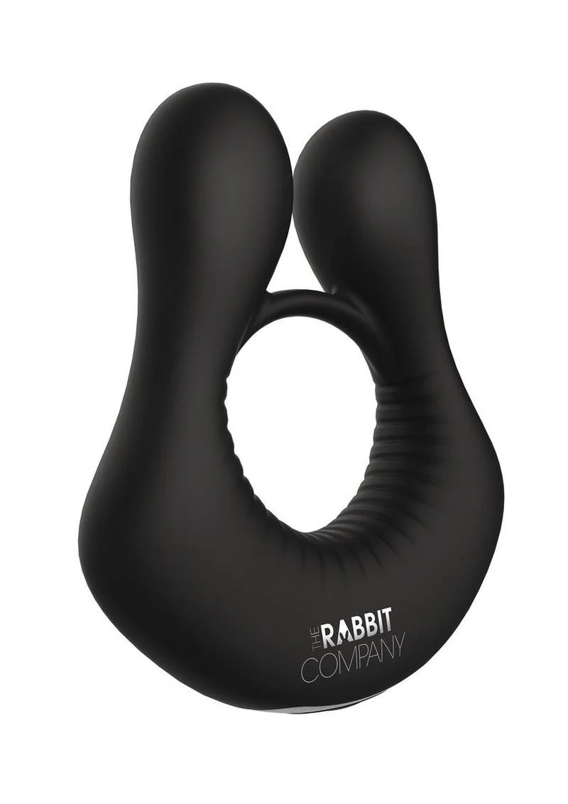 The Deluxe Rabbit Ring Rechargeable Silicone Couples Ring - Image 4