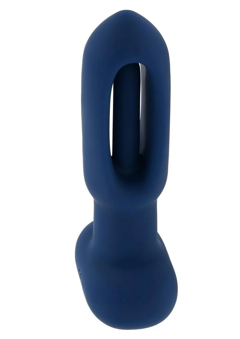 The Flapper Rechargeable Silicone Anal Plug with Remote Control