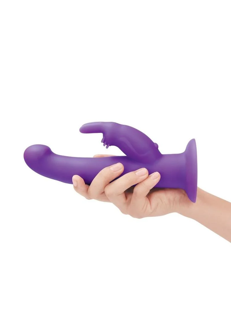 The G-Spot Rotating Rabbit Peg Rechargeable Silicone Vibrator - Image 4