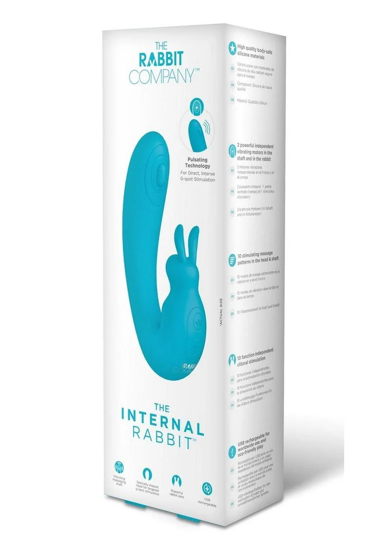 The Internal Rabbit Rechargeable Silicone Vibrator - Image 6