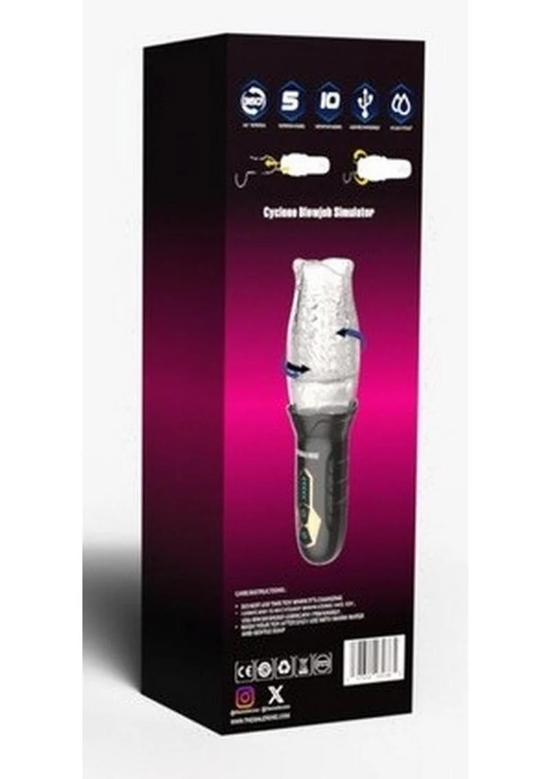 The Male Rose Rechargeable Rotating Masturbator - Image 4