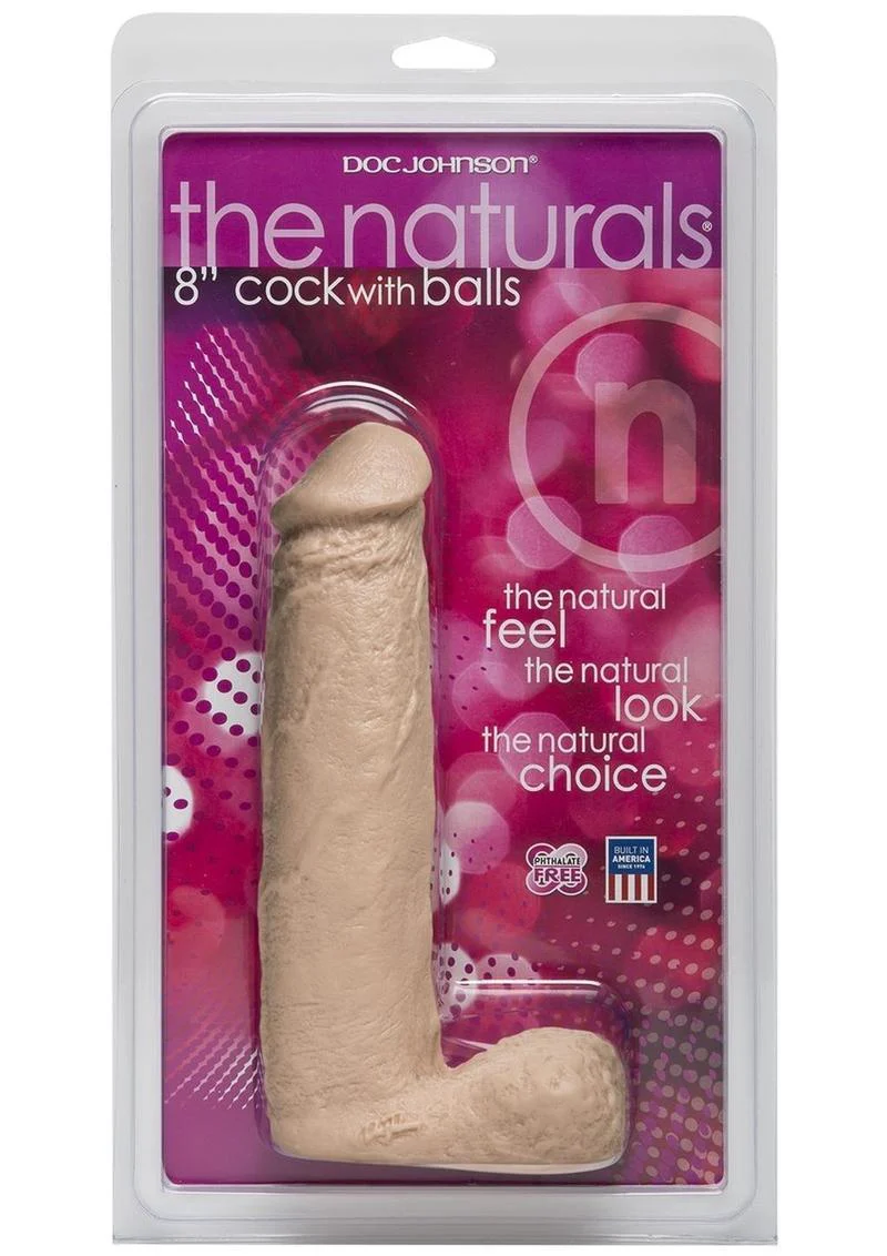 The Naturals Dildo with Balls - Image 5