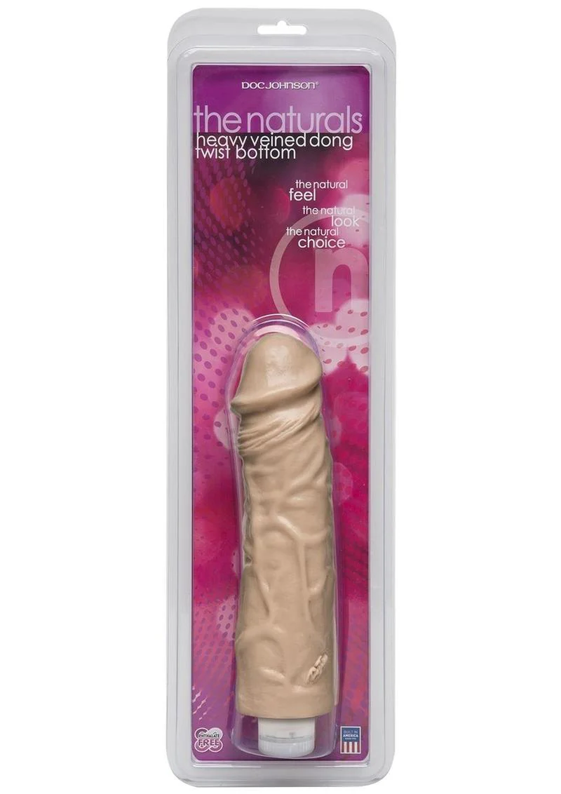 The Naturals Heavy Veined Thick Dildo - Image 2
