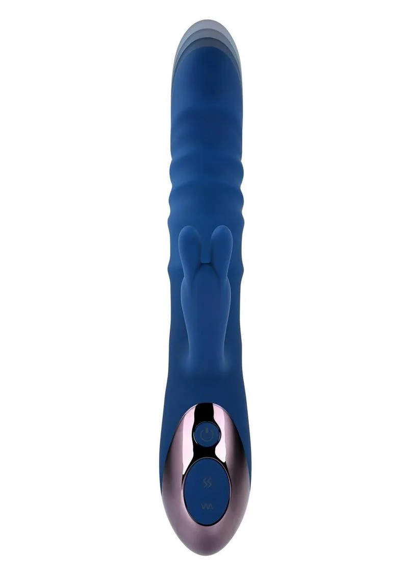 The Ringer Rechargeable Silicone Rabbit Vibrator - Image 4