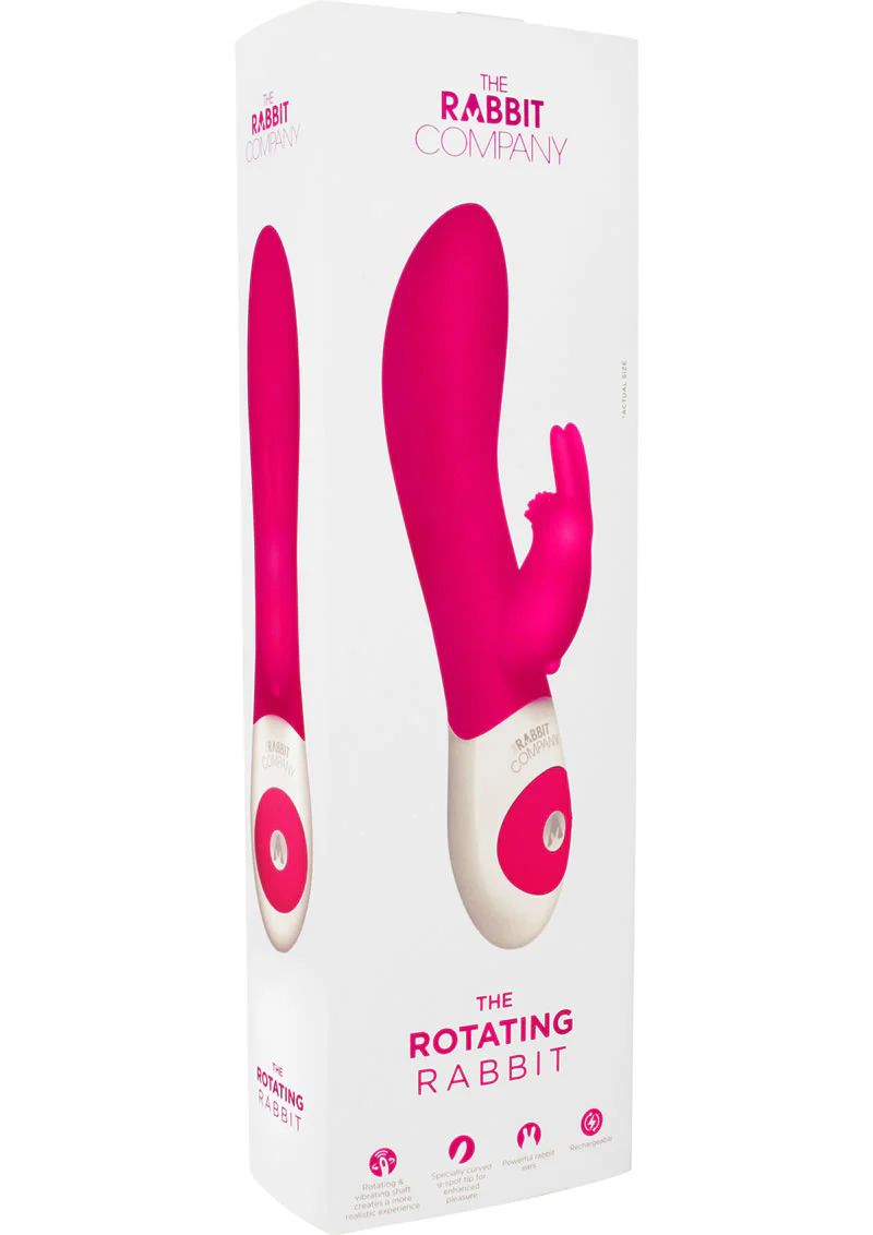 The Rotating Rabbit Rechargeable Silicone Vibrator - Image 2