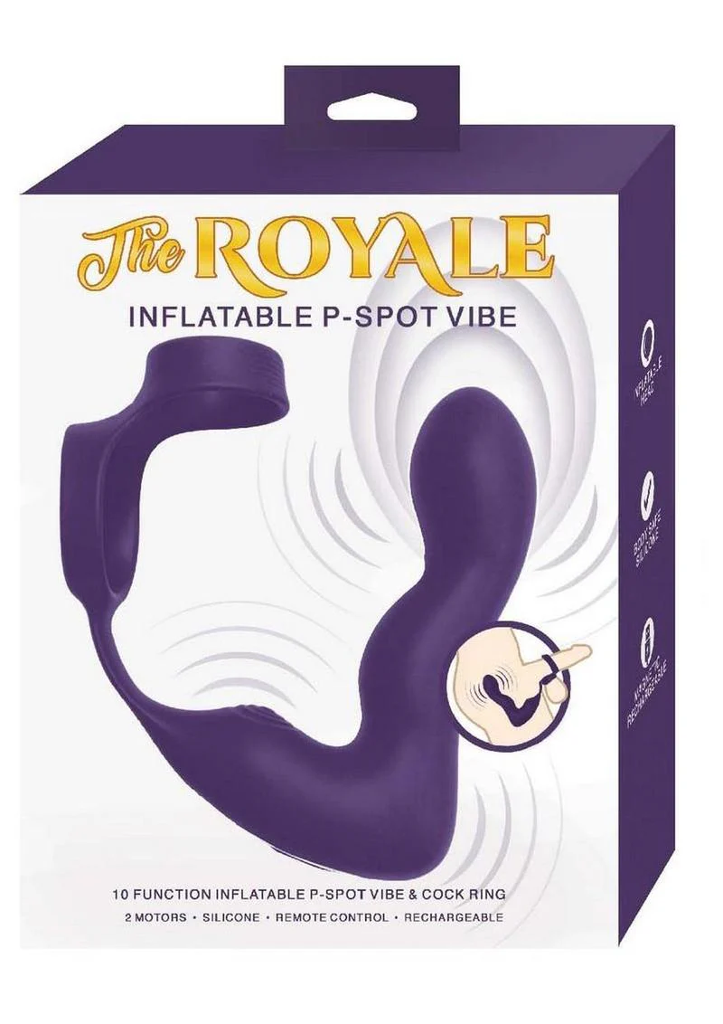 The Royal Inflatable Rechargeable P-Spot Prostate Stimulator - Image 2