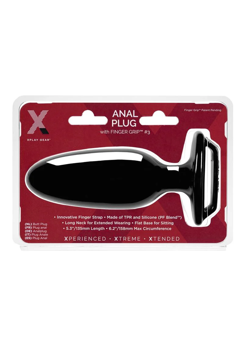 The Xplay Finger Grip Plug 3l - Image 2