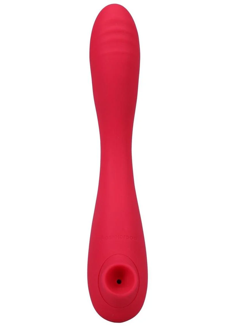 This Product Sucks Bendable Wand Rechargeable Silicone Vibrator - Image 4