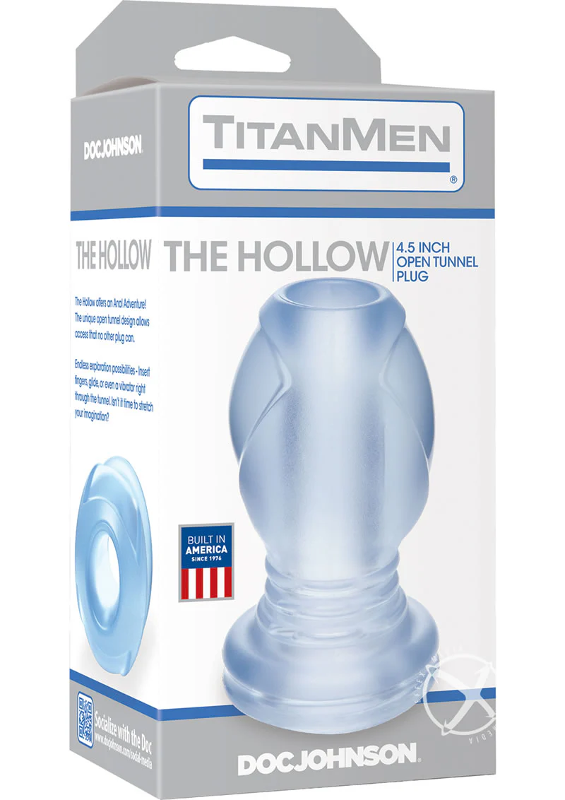 Titanmen The Hollow Open Tunnel Anal Plug - Image 2
