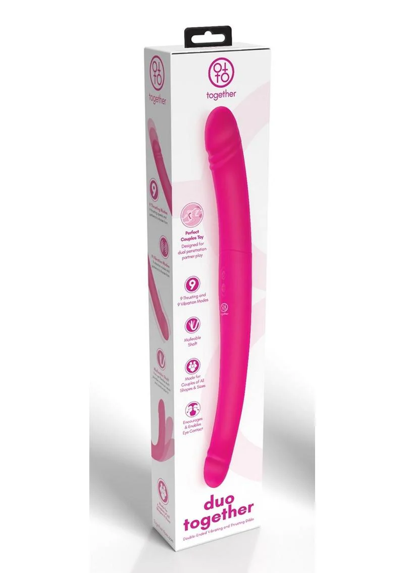 Together Toys Duo Together Silicone Rechargeable Double Vibrator - Image 2