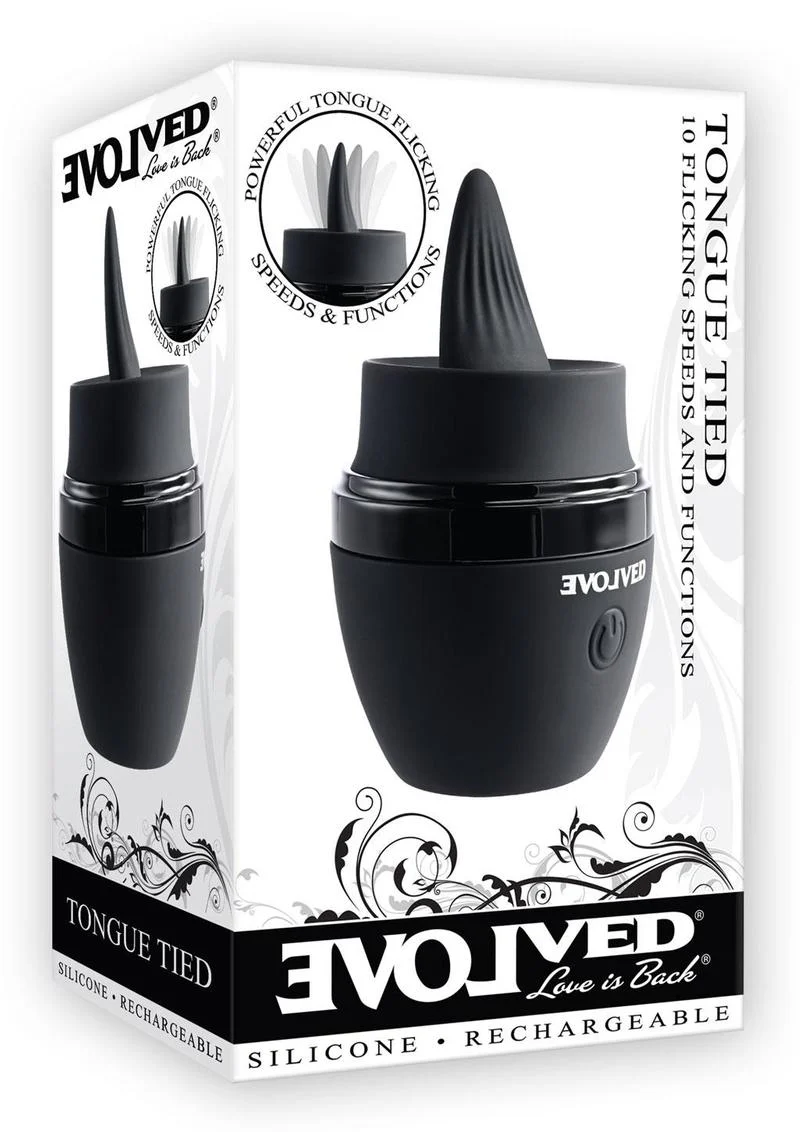 Tongue Tied Rechargeable Silicone Clitoral Stimulator - Image 2