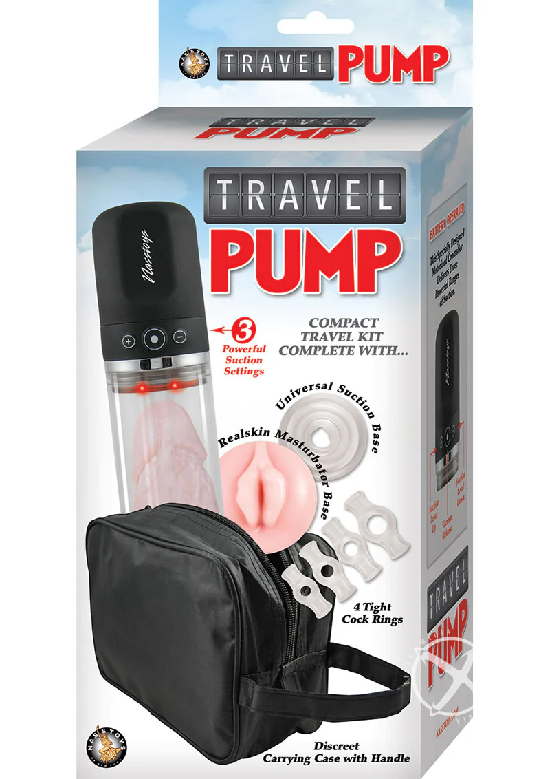 Travel Pump Compact Penis Pump Kit - Image 2