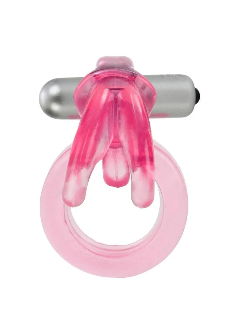 Triple Clit Flicker Cock Ring - Image 4