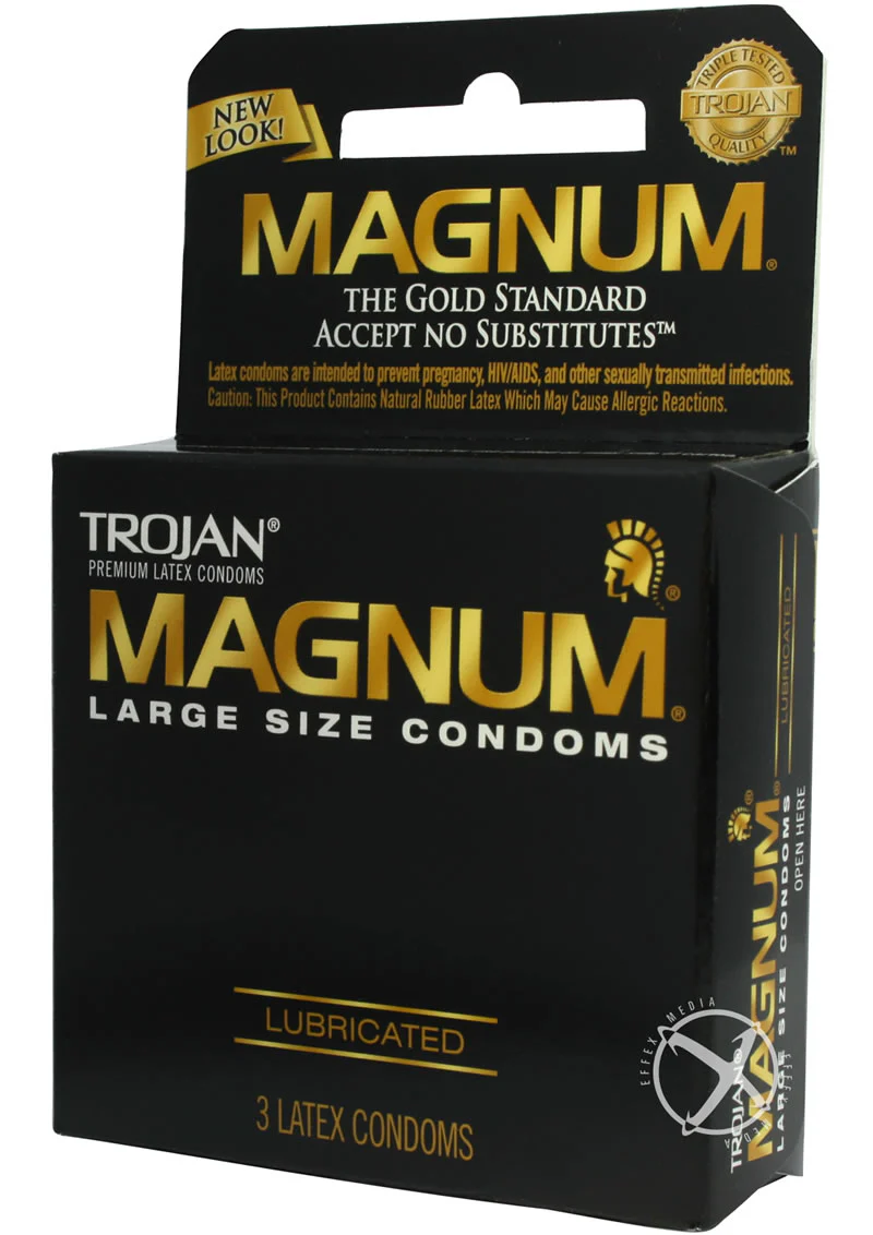 Trojan Condom Magnum Large Size Lubricated - Image 2