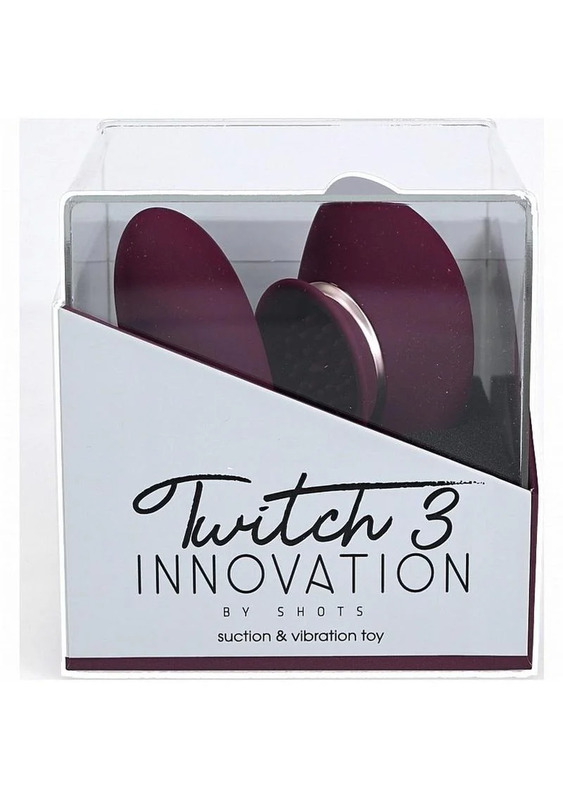 Twitch 3 Silicone Rechargeable Suction and Tongue Vibrator - Image 3