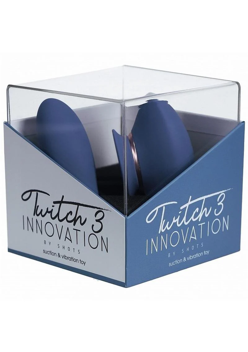 Twitch 3 Silicone Rechargeable Suction and Tongue Vibrator - Image 6
