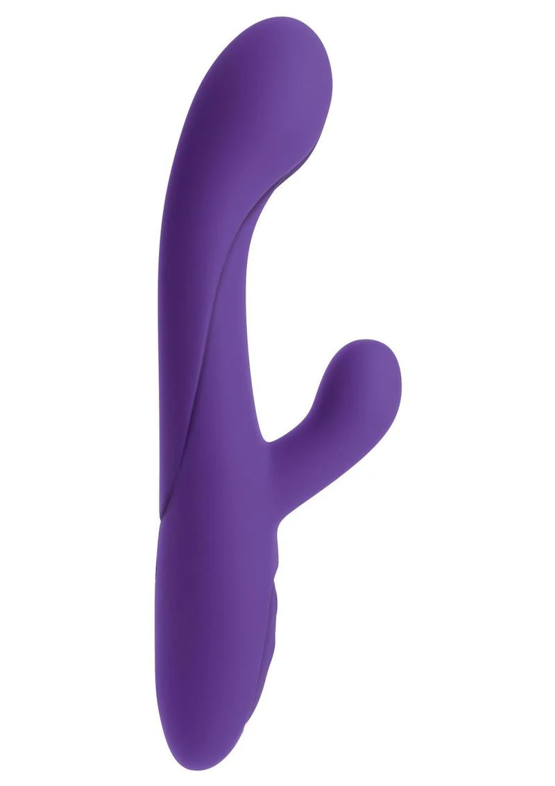 Ultimate Rabbits No 3 Plum Vibrator Multi Speed Waterproof Rechargeable - Image 3