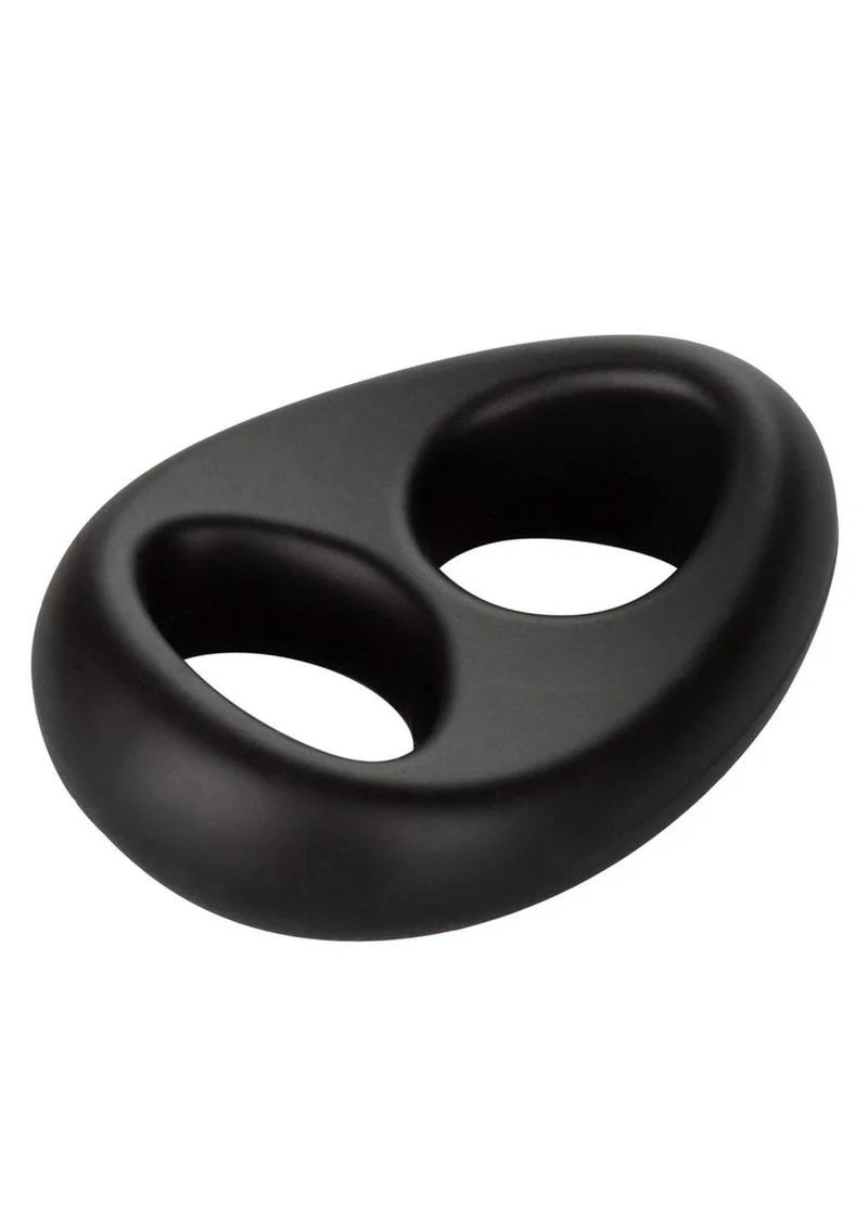 Ultra-Soft Dual Ring Silicone Cock Ring - Image 3