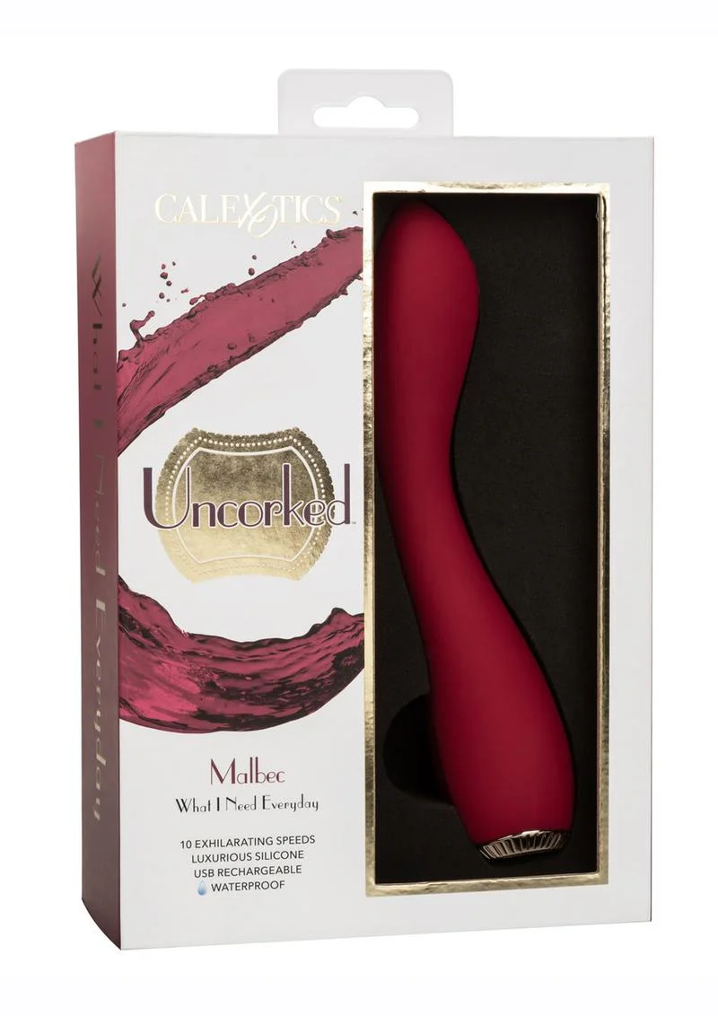 Uncorked Malbec Rechargeable Silicone Massager - Image 2