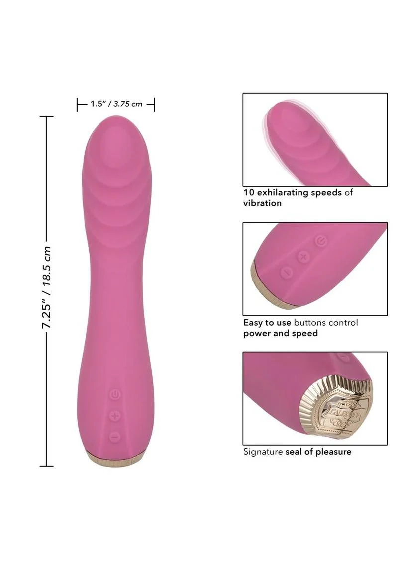 Uncorked Pinot Silicone Rechargeable Vibrator - Image 4