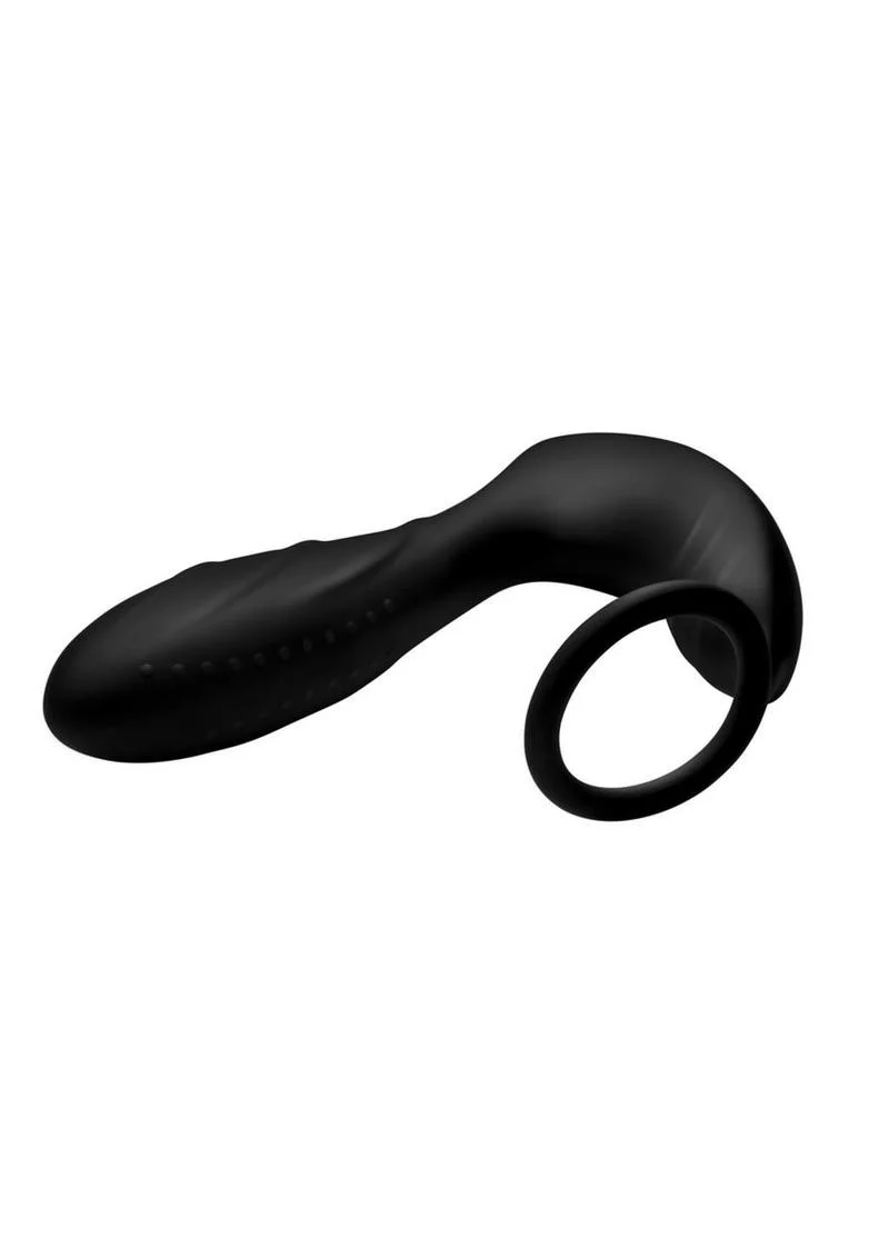 Under Control Rechargeable Silicone Prostate Vibrator and Cock Strap with Remote Control - Image 3